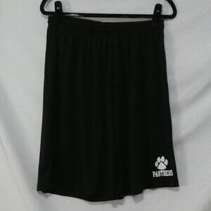 THE AUTHENTIC T-SHIRT COMPANY large Black Panthers Athletic Shorts